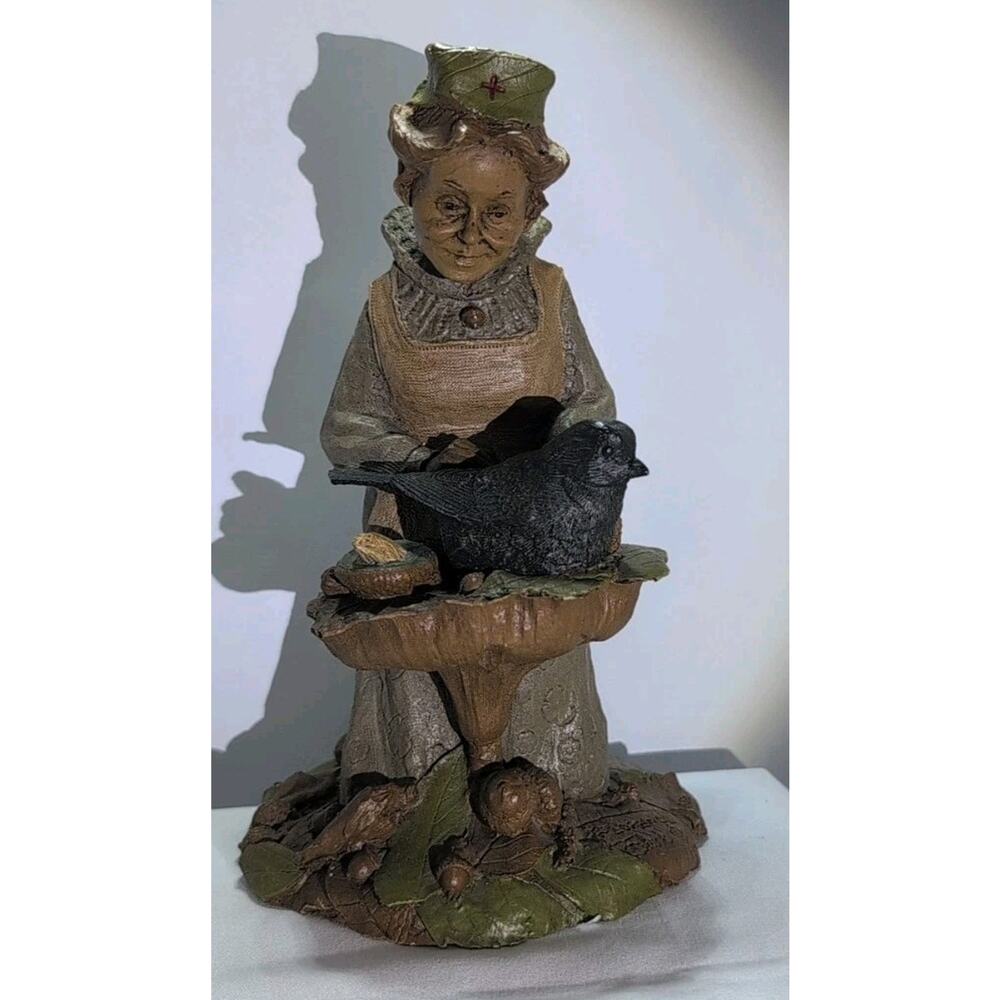 Tom Clark Medic Statue With Pet Crow Florence